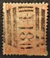 GREAT BRITAIN 1865 - Canceled - Sc# 43a - 4d - Plate 8 - Oblitérés