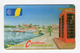 GRENADE CARAIBES TELECARTE CABLE & WIRELESS MV Cards GRE-105A 1997 EC $20  CN 105CGRA - Grenada