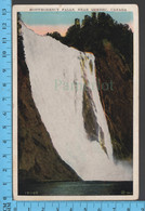 Montmorency Falls - Quebec - Les Chutes - Pub.Valentine-Blacks - Postcard Carte Postale - Québec - Les Rivières