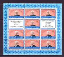 SAINT.VINCENT GRENADINES 1979 R.HILL FEUILLETS   YVERT N°162/64  NEUF MNH** - Rowland Hill