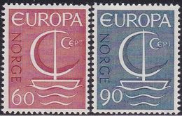 Norway 563/64 - Europa 1966 - MNH - 1966