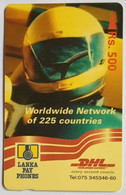 Sri Lanka Rs 500, 37SLRC DHL Worldwide Network - Sri Lanka (Ceylon)