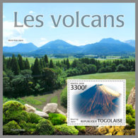 TOGO 2020 MNH Volcanoes Vulkane Volcans S/S - IMPERFORATED - DH2014 - Volcanos