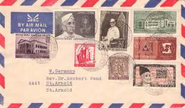 INDIA - AIRMAIL 1969  ST. ARNOLD/GERMANY /ak923 - Lettres & Documents