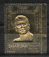 Sharjah - Kennedy - Timbres En Or - Neuf ** Sans Charnière - TB - Schardscha