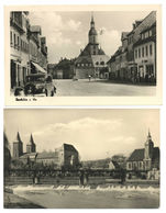 Rochlitz I. Sa. 2 Ansichtskarten Postkarten Gel. 1958 + 1962 - Rochlitz