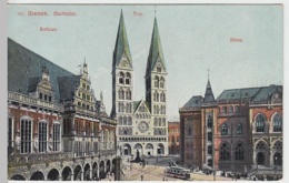 (30658) AK Bremen, Marktplatz, 1908 - Sonstige & Ohne Zuordnung