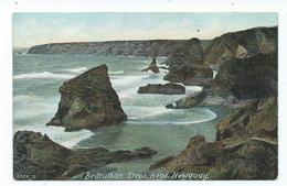 Cornwall Newquay Bedruthan Steps Posted 1904 - Newquay