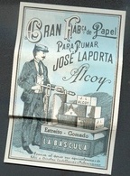 Carnet Ancien Papier à Cigarette  - Cigarette Papers - JOSE LAPORTA - Alcoy - Other