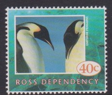 New Zealand-Ross Dependency  SG 24 1995 Antarctic Seals  40c Penguin, Mint Never Hinged - Neufs