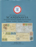 AC Corinphila Zurich 197. Auction Scandinavia Denmark Finland Iceland Norway Sweden 2015, Full Colour & Results List - Catalogues For Auction Houses