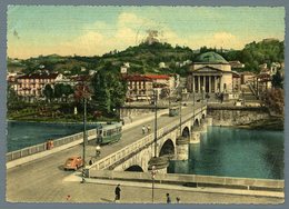 °°° Cartolina - Torino Ponte Vitt. E.la Gran Madre I Viaggiata °°° - Bruggen