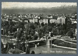 °°° Cartolina - Torino Ponte Umberto I E Panorama Viaggiata °°° - Ponts