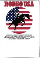 Photo D'autocollant -RODEO USA - American Cow-boys - Girls - Country Western Music - Allemagne - Américain Drapeau - Adesivi