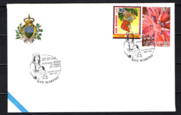 SAN MARINO - 23-10-2004 - POTENZA - CONCETTO VALENTE - ANNULLO SPECIALE - OBLITERATION SPECIALE - SONDERSTEMPEL - Lettres & Documents