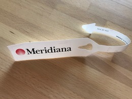 MERIDIANA BAGGAGE TAG SECURITY LABEL Mod. IG 4613 - Etiquetas De Equipaje