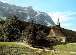 WEISSBAD Wallfahrtskapelle Maria Im Ahorn Blick Zum Örlikopf - Weissbad 