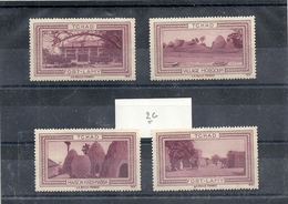 France Colonies Tchad Vignettes De Fort-Lamy - Autres & Non Classés