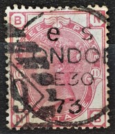 GREAT BRITAIN 1873/80 - Canceled - Sc# 61 - 3d - Plate 11 - Gebruikt