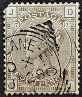 GREAT BRITAIN 1880 - Canceled - Sc# 71 - 4d - Damage On Upper Left Corner ... - Oblitérés