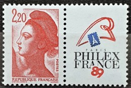 FRANCE 1987 - MNH - YT 2461 - 2.20 - Philex France 89 - Ungebraucht
