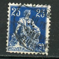 SUISSE - DIVERS N° Yt 120 Obli. PERFORÉ "c" - Gezähnt (perforiert)