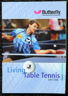 = Catalogue BUTTERFLY 2007-2008 - Tennis Table Tischtennis Tavolo - Tafeltennis