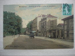 Delcampe - 26 MONTELIMAR  Avenue De La Gare Prise Au Couchant Animation - Montelimar