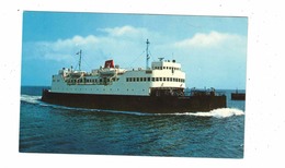 PORT BORDEN, Prince Edward Island, New Passenger & Car Ferry, "M V S CONFEDERATION", Old Chrome Postcard - Altri & Non Classificati