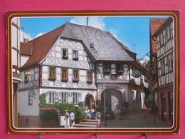 Visuel Très Peu Courant - Allemagne - Lohr Am Main - Das Tor Zum Spessart - Hotel Krone - Recto Verso - Lohr