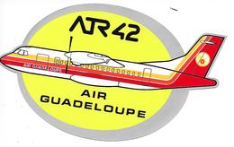 Autocollant - AIR GUADELOUPE  - ATR 42 - Adesivi