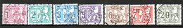 BELGIQUE Taxe 1966 N° 66-71 - Other & Unclassified