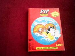 PIF POCHE     PETIT  FORMAT  N°  249 - Pif & Hercule