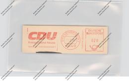 4048 GREVENBROICH, CDU Kreisverband Neuss, Maschinen-Werbe-Stempel - Grevenbroich