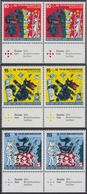 !a! GERMANY 2020 Mi. 3522-3524 MNH SET Of 3 Horiz.PAIRS W/ Bottom Margins - The Wolf And The 7 Little Goats - Unused Stamps