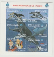 Madagascar Madagaskar 1998 /1999 Mi. 2234 - 2239 Année Internationale De L'Océan Poissons Fische Fishes IMPERF ND - Vissen