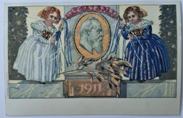 BAYERN 1911 - Postkarte 5pf Gest. BAYREUTH - Interi Postali