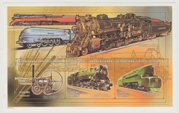 Madagascar Madagaskar 1999 Mi. 2376 - 2378 Dampflokomotive Lokomotiven Eisenbahn Railways Locomotives IMPERF ND - Trains