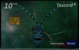 SWITZERLAND 2009 PHONECARD INSECTS USED VF!! - Andere & Zonder Classificatie