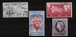 Ross Dependency - Scott Of The Antarctic 1957, Used - Used Stamps