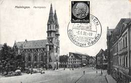 Meiningen - Marktplatz (1938)  (fixed Price) - Meiningen