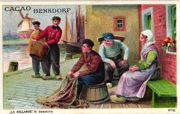 6 Small Postcards Trade Cards Lltho C1900 Advertising Chocolate Bensdorp NETHERLANDS  HOLLANDE Excellent, 7x11cm - Other & Unclassified