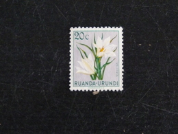 RUANDA URUNDI YT 179 NSG - FLORE FLEUR - Used Stamps