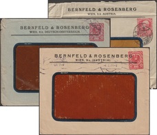 Autriche, 3 Entiers Postaux Timbrés Sur Commande, Dont 2 à 80 H. Bernfeld & Rosenberg. Molosine, Pommade. Judaica - Pharmacy