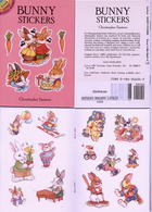 Bunny Stickers By Christopher Santoro Dover USA (autocollants) - Actividades /libros Para Colorear