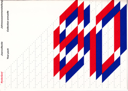 14,1980 NVPH Pays-Bas 1980       Pochette Annuelle Pochette Annuelle -- Jaarcollectie Year Set Tirage Oplaag  Dimension - Volledig Jaar