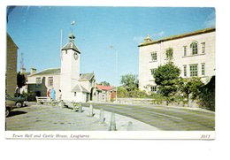 TOWN HALL AND CASTLE HOUSE. LAUGHARNE. - Carmarthenshire