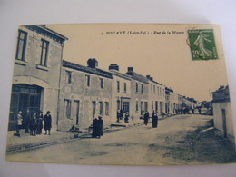 C.P.A. Bouaye (44) - Rue De La Mairie - 1922 - SUP (CU 12) - Bouaye