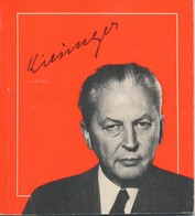 BRD Kurt Georg Kiesinger Kanzler Der Bundesrepublik Deutschland Adenauer 63 Seiten - Politik & Zeitgeschichte