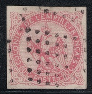 COLONIE GENERALE - N°6 - OBLITERATION - LOSANGE DE POINTS - COTE TIMBRE 70€. - Aigle Impérial